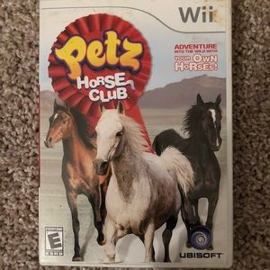 Petz WII videogame